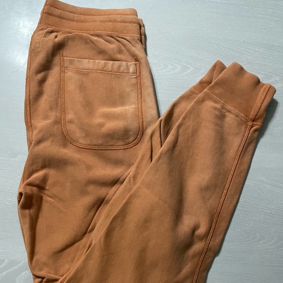 Todd Snyder Utility Cargo Sweatpant Joggers Sun Faded Orange - Sz: XS - Picture 3 of 3